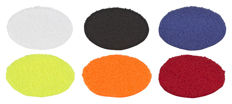 Klettverschluss - Flausch - 8cm rund - verschiedene Farben