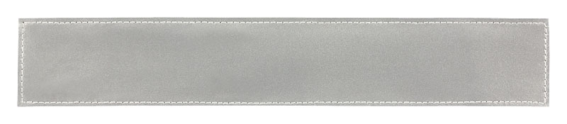 Reflexschild - matt - Klett - 30x5cm - silber - unbeschriftet