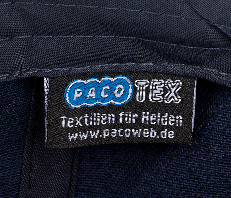 PACOTEX® Premium Contrast Cap Schirmmütze marineblau/leuchtgelb mit Reflexsteifen und FEUERWEHR Stick in leuchtgelb