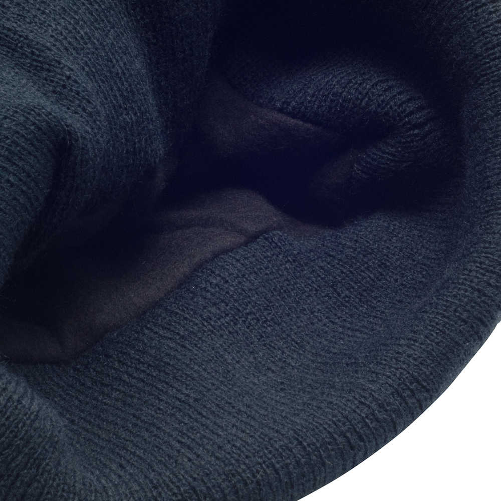 PACOTEX® Premium Wintermütze Strickmütze marineblau mit 3M Thinsulate Wärmeisolation und FEUERWEHR Stick in rot