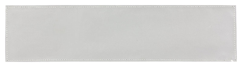 Reflexschild - matt - Klett - 44x11cm - silber - Wunschtext