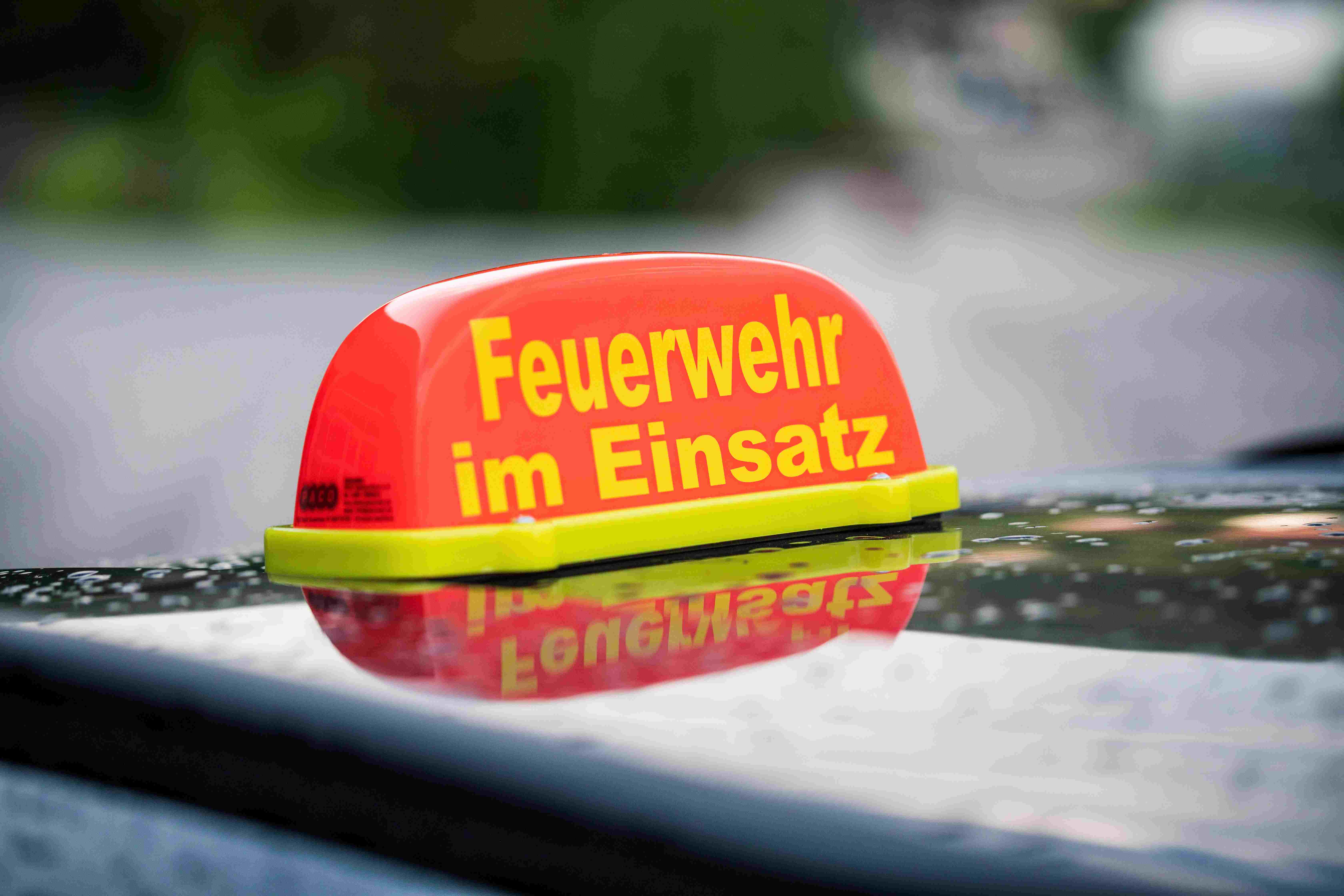 Feuerwehr Dachaufsetzer Feuerwehr im Einsatz in Rheinland-Pfalz